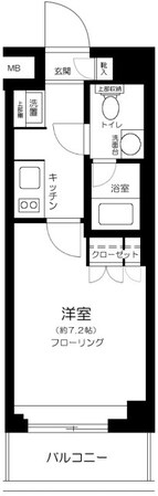 NISHI　IKEBUKURO　RESIDENCEの物件間取画像